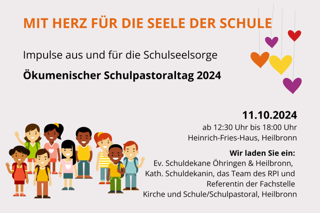 Ökumenischer Schulpastoraltag 2024, Freitag 11.10.24